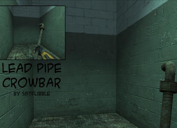 Lead Pipe crowbar replacement - Skins - Дополнение - mods for garry's mod